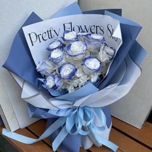 Bomboniere Bouquet di Rose Bouquet di fiori stabilizzati regalo per <span class=keywords><strong>la</strong></span> fidanzata - Product Image 5