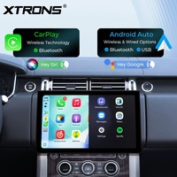 Pantalla de Coche Android XTRONS de 13.3 Pulgadas, 8+128 GB, Octa Core, Qualcomm 685, Pantalla Curva, Actualización para Range Rover L405/L494 con Sistema Bosch