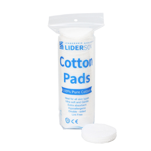 Discos Desmaquillantes de Algodón Orgánico Ecológicos, Populares, Redondos, con Líneas Gruesas y Finas, Cosméticos, 100 Unidades, Discos de Algodón Desechables - Product Image 5