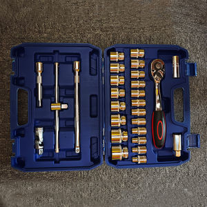 طقم أدوات يدوية للصيانة 27 طقم أدوات يدوية يدوية عالية الجودة بمقبس CRV للصيانة - Product Image 6