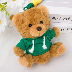 Oso de Peluche Famoso en Internet con Sudadera, Tamaño Pequeño, Material de Poliéster, Colgante para Mochila y Muñeco Lanzable - Product Image 3