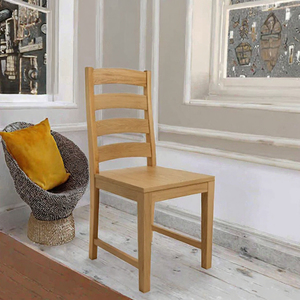 Fauteuil de designer Timberight, moderne, en bois massif et cuir, avec dossier capitonné, pliable pour la salle de sport - Product Image 3
