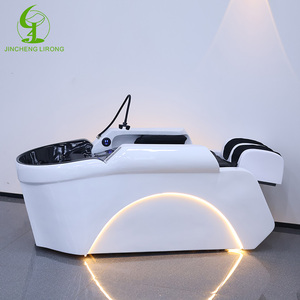 Jincheng Tête japonaise Spa Circulation de l'eau <span class=keywords><strong>Message</strong></span> électrique Shampooing Lit avec éclairage LED - Product Image 3