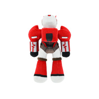 Benutzer definierte Roboter Plüsch Benutzer definierte Maskottchen Plüsch tier OEM Cartoon Puppe Weiche AI Charakter Plüsch für Sport veranstaltungen Team Clubs