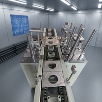 Machines d'assemblage de ligne de production certifiées ISO de haute qualité, personnalisées, composants de moteur, fonctionnement facile, équipement automatique