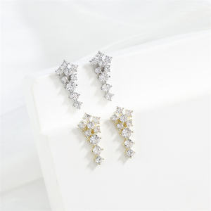 Pendientes Lacole EP6094 con Flor de Circonio, Plateados en Plata Pura para Mujer, Novia, Compromiso 2025 - Product Image 5