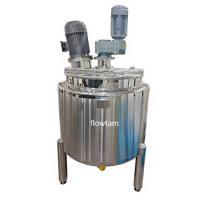 Réservoir de mélange de liquides en acier inoxydable pour lotion corporelle, savon liquide, machine de fabrication de cosmétiques