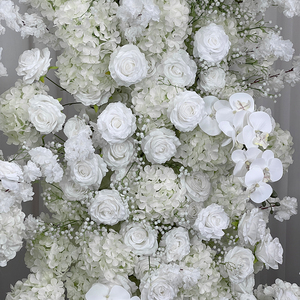 Luxurious White <b>Artificial</b> <b>Flowers</b> Perfect for Wedding Venue Background Decoration and Floral Arch Decoration - Product Image 6