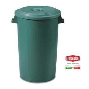 Bidone per Rifiuti Verdi da 120 Litri Senza Coperchio - Product Image 2