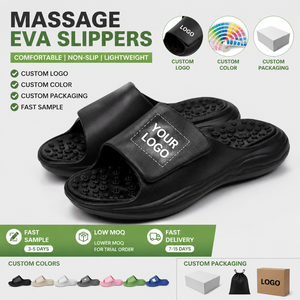 Sandales ouvertes en EVA imprimées, légères, respirantes, antidérapantes, avec logo personnalisé, pour l'été et l'extérieur - Product Image 1