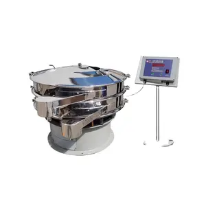 Closed Small Stainless Steel Vibrating Sieve with Ultrasonic Clearing Equipment