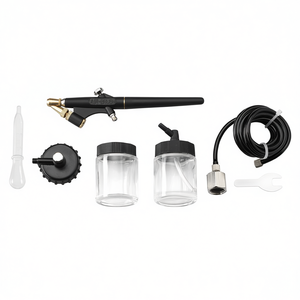 Kit aérographe Fervi Mini avec deux godets de peinture et un tuyau pour une peinture de précision - Product Image 3