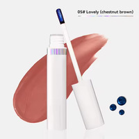 Teinte à lèvres peel-off 6 couleurs vibrantes, waterproof, résistante à la transpiration, longue tenue, texture lisse, maquillage quotidien pour les lèvres, emballage personnalisé