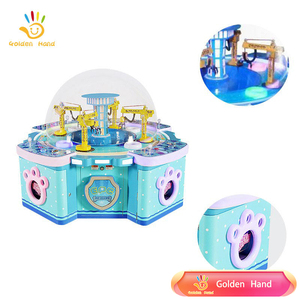 Máquina de Grúa Operada con Monedas para Niños, Construcción Metálica, Soporte en Español, para 1-4 Jugadores, 3+ Años - Product Image 3