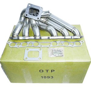 Tubo di scarico OTP per collettore 2jzge T4 Lexus <span class=keywords><strong>IS300</strong></span> GS300 SC300 2JZ-GE 3mm SUS304 - Product Image 1