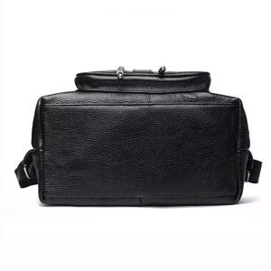 Sac à dos en cuir PU de haute qualité, version coréenne, pour femmes, sac d'affaires en cuir véritable avec style décontracté, style maman tendance - Product Image 3