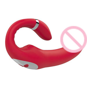 Vibratore Dildo a Forma di U a 10 Velocità per <span class=keywords><strong>Donna</strong></span>, Giocattoli Sessuali per Adulti, <span class=keywords><strong>Masturbatore</strong></span> Femminile - Product Image 4