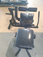 Appareil de fitness pour la maison : Entraînement musculaire des jambes, machine à curls assis et extensions pour le renforcement des muscles quadriceps