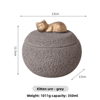 Lindas Urnas Funerarias para Mascotas, Cajas Conmemorativas de Cremación para Perros y Gatos, Artículos Funerarios para Guardar Cenizas