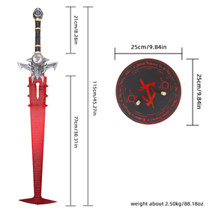 Hache du Traître/Épée du Raider/Épée du Crucible de <span class=keywords><strong>Doom</strong></span> Eternal, accessoires de cosplay de jeu - Épée d'anime fantastique - Product Image 6