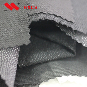 Buena calidad poliéster PA PES sarga tejido <span class=keywords><strong>entretela</strong></span> Fusible forro para traje - Product Image 2