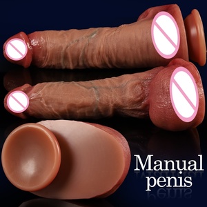 Dildo de massage manuel incurvé et relevé, simulation de pénis, stimulation du point G, petite taille, jouet sexuel pour adultes - LM-B320-2 - Product Image 6