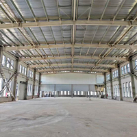 Nave Agrícola de Paredes Delgadas y Ligera, Directo de Fábrica, Estructura de Acero para Almacén o Taller, Ideal para Almacenamiento Agrícola