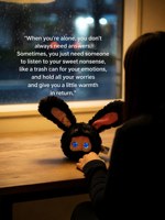Peluche interactive éducative AI parlante pour enfants avec fonction de compagnon vocal rechargeable et yeux dynamiques