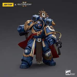 JOYTOY sumber gelap untuk Space Marine <span class=keywords><strong>2</strong></span> Ultramarines Calgar & Honor Guard 1:18 miniatur Frozen usia 15 + - Product Image 5