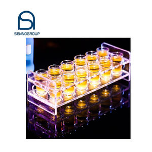 Lot de 6 verres à liqueur fantaisie de 45ml avec plateau de service en résine pour whisky, vin et <span class=keywords><strong>tequila</strong></span> - Product Image 2