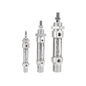 Cilindro Neumático Miniatura de Acero Inoxidable CD85N10/12/16/20-25/50/75/100/175/200-B, Categoría de Producto: Cilindros - Product Image 1