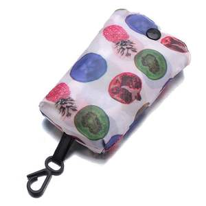 Bolso de compras de diseño personalizado, bolso de mano de poliéster plegable de nailon respetuoso con el medio ambiente, regalos publicitarios, bolso de compras reutilizable - Product Image 5