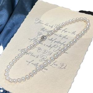 Collier <span class=keywords><strong>de</strong></span> perles baroques d'eau douce en <span class=keywords><strong>argent</strong></span> sterling 925 plaqué <span class=keywords><strong>or</strong></span> 14 carats pour la vente en gros GPN25 - Product Image 3