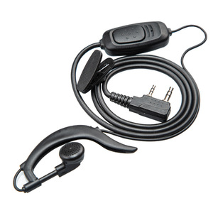 Auriculares para walkie talkie, conector universal tipo K, accesorio de audio con gancho para la oreja - Product Image 1
