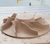 Centre d'usinage CNC 5 axes pur, commande simultanée avancée, haute précision, fraisage de métaux, pièces aérospatiales, automobiles, médicales