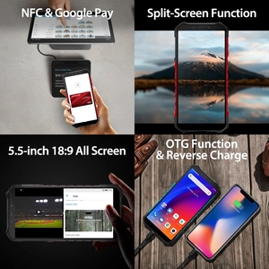 ยูเลโฟน อาร์เมอร์ <span class=keywords><strong>X9</strong></span> โปรสมาร์ทโฟนที่ทนทานกันน้ำ 4GB+64GB จอแสดงผล 5.5 นิ้วแอนดรอยด์ 11 โทรศัพท์มือถือ 5000mAh โทรศัพท์มือถือ 4G NFC - Product Image 4
