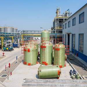Tanque de Almacenamiento Resistente a Ácidos y Álcalis para Plantas Químicas Industriales, Recipiente de GRP/FRP para Líquidos Corrosivos - Product Image 3