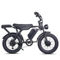 Vélo Électrique Fat Bike 20 Pouces avec Pneus Larges, Freins Hydrauliques, 7 Vitesses, 250W, 30Ah, 30mph, Stock Local Américain, OEM ODM