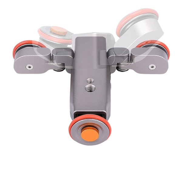 L4 Electric Motorized 3 Wheel Pulley Car Slider Rolling Skater for DSLR Camera Smartphone Time Lapse Macro Video Shooting