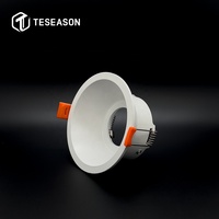 Module LED GU10 TN110R1 DIA 100mm 15W de haute qualité, découpe 95mm, en aluminium moulé sous pression, grand diamètre, anti-éblouissement profond, downlight encastré