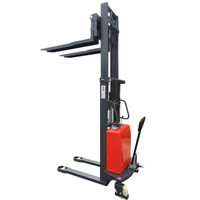 Venta caliente 1000KG-2000KG Apilador de paletas semieléctrico con carretillas elevadoras eléctricas Capacidades 2204lb/3306lb/4409lb