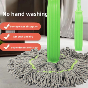 2023 chaud ménage torsion microfibre vadrouilles fournitures de <span class=keywords><strong>nettoyage</strong></span> main libre Spin eau rotatif paresseux pour le <span class=keywords><strong>nettoyage</strong></span> des sols - Product Image 1