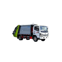 Camion compacteur compact Chengli Dongfeng Duolika 6m³ 6700*2050*2620mm pour la gestion des déchets dans les rues étroites