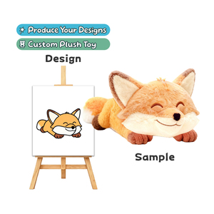 Tùy chỉnh phim hoạt hình dễ thương <span class=keywords><strong>Fox</strong></span> đồ chơi sang trọng với PP bông điền tinh tế Thiết kế động vật nhỏ Rừng Nhiệt Đới phiêu lưu bộ sưu tập - Product Image 1