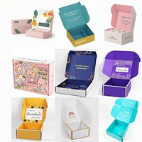 Cajas de Embalaje de Papel Kraft Corrugado Personalizadas con Logotipo Personalizado, Cajas de Envío para Regalos, Cajas de Correo para Pequeñas Empresas