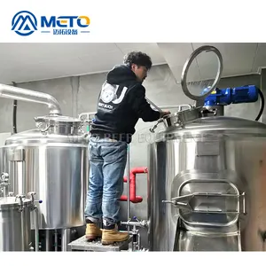Birra in acciaio inossidabile che produce 500l 1000l 2000l micro attrezzatura per birrerie di grandi dimensioni