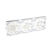 OEM Infinity Miroir Blanc 120mm ARGB Boîtier PC Ventilateurs de refroidissement Kit de blocs de construction d'usine pour ordinateur Performances optimales Élégant