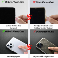 Funda transparente de TPU HD a prueba de golpes para Xiaomi Redmi Note 7 Plain Mobile Phone Case