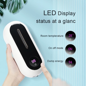 Dispensador automático de jabón de espuma recargable, dispensador de jabón sin contacto con sensor automático para montaje en pared, para cocina y baño - Product Image 5