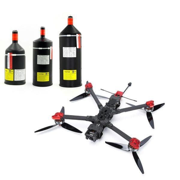 FPV Drone Fiber Optic Spool System for Tethered Optical Communication and Control, 5KM 10KM 15KM 20KM 25KM 30KM 35KM